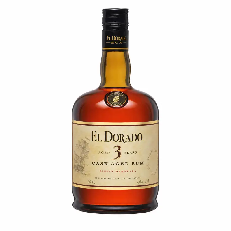 El Dorado Cask Aged 3 Year Rum 750ml