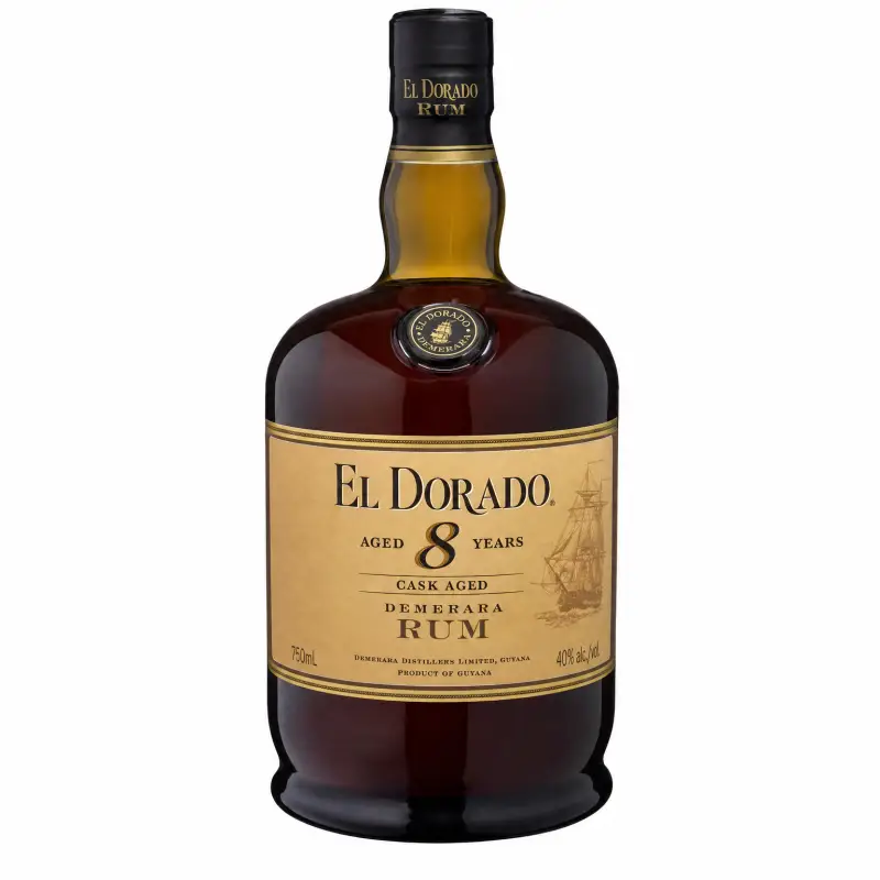 El Dorado Cask Aged 8 Yr Rum 750ml
