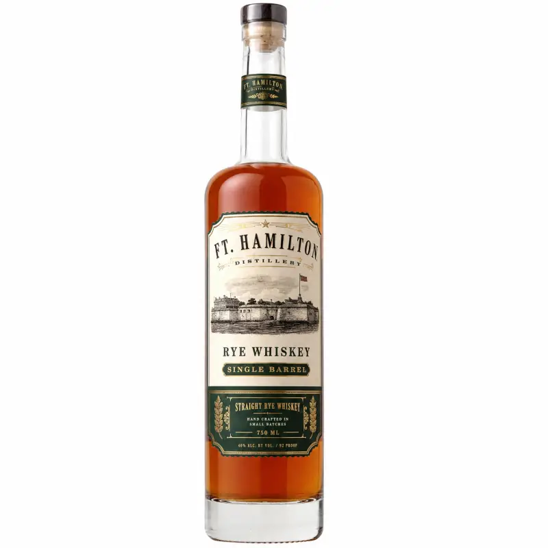 Ft. Hamilton Single Barrel Rye 750ml