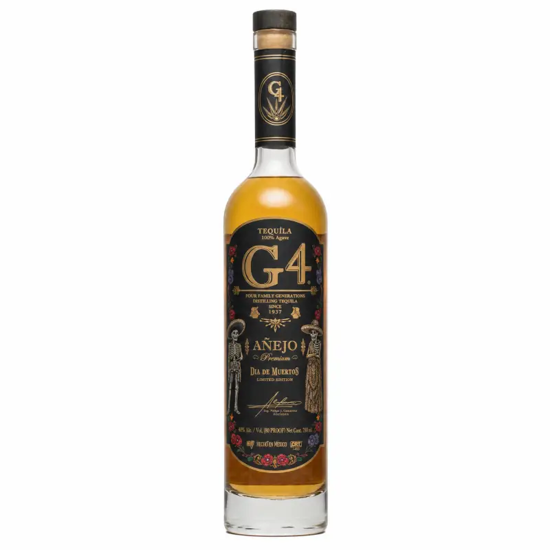 G4 Añejo Dia Muertos Tequila 750ml