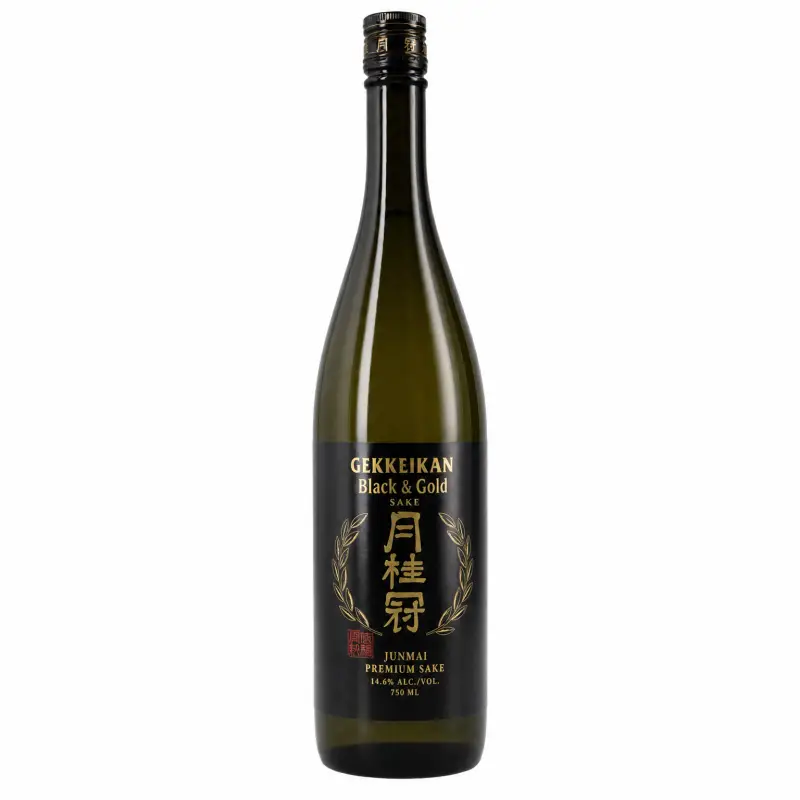 Gekkeikan Black & Gold Sake 750ml
