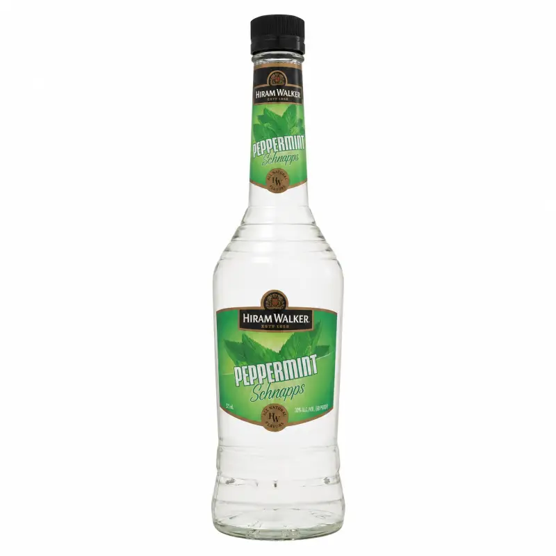 Hiram Walker Peppermint Schnapps 375ml