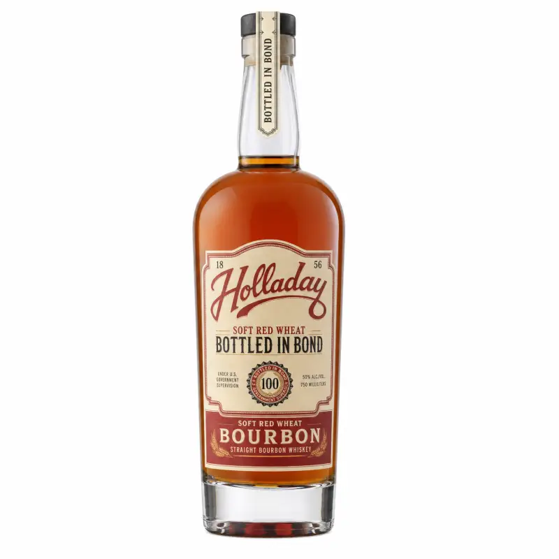 Holladay Soft Red Wheat Bottled In Bond Bourbon 750ml
