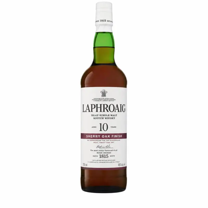 Laphroaig 10 Year Old Sherry Oak Finish 750ml