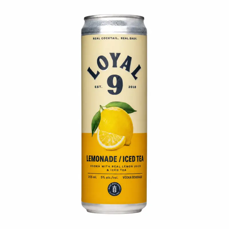 Loyal 9 Lemonade / Iced Tea 355ml