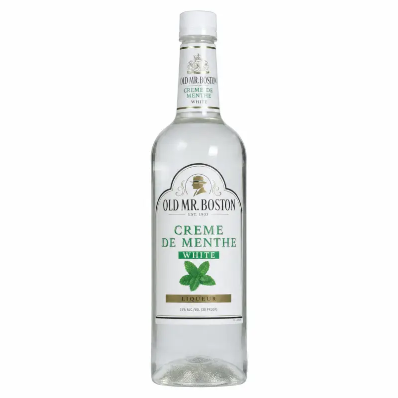 Old Mr. Boston Crème De Menthe White Liqueur 1L