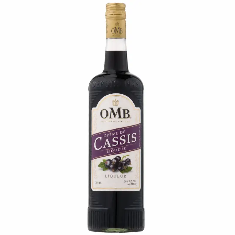 OMB Crème De Cassis Liqueur 1L