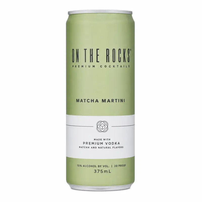 On The Rocks Matcha Martini 375ml