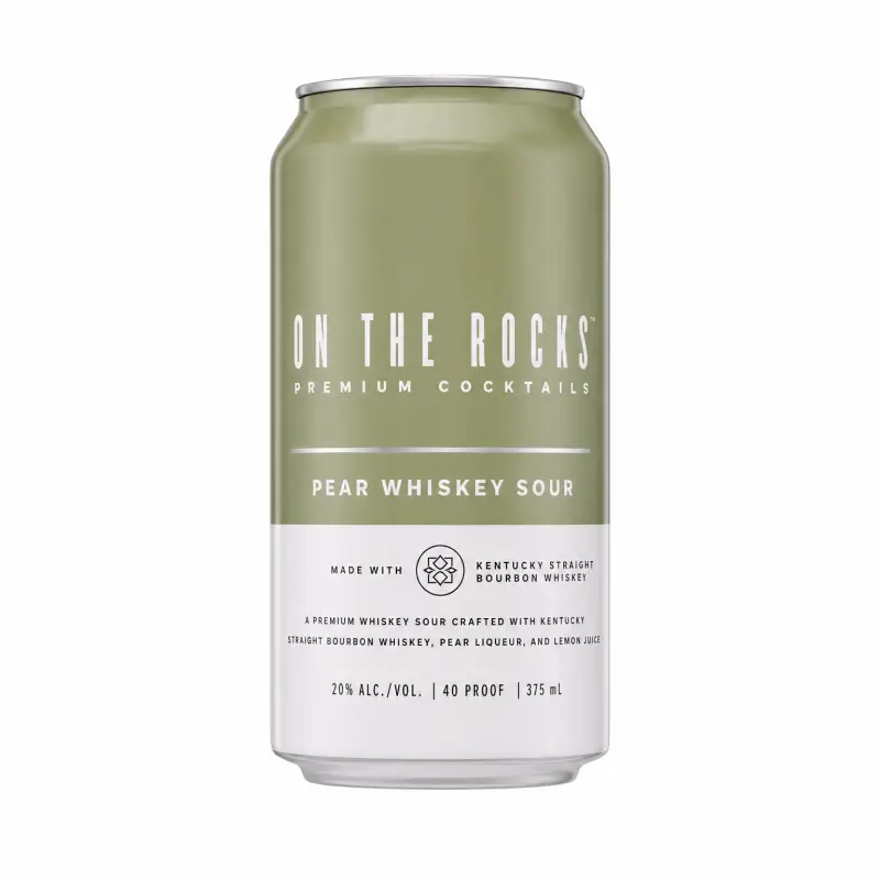 On The Rocks Pear Whiskey Sour 375ml