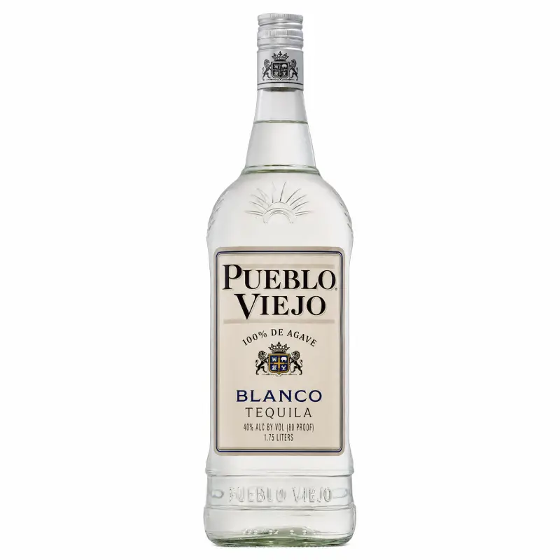 Pueblo Viejo Blanco Tequila 1.75L