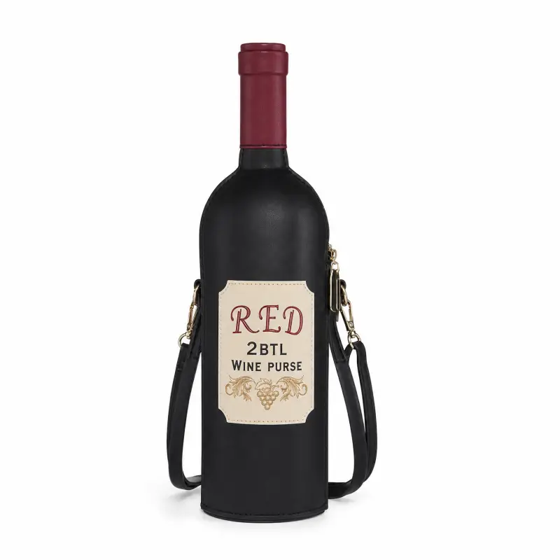 RED 2BTL WINE PURSE