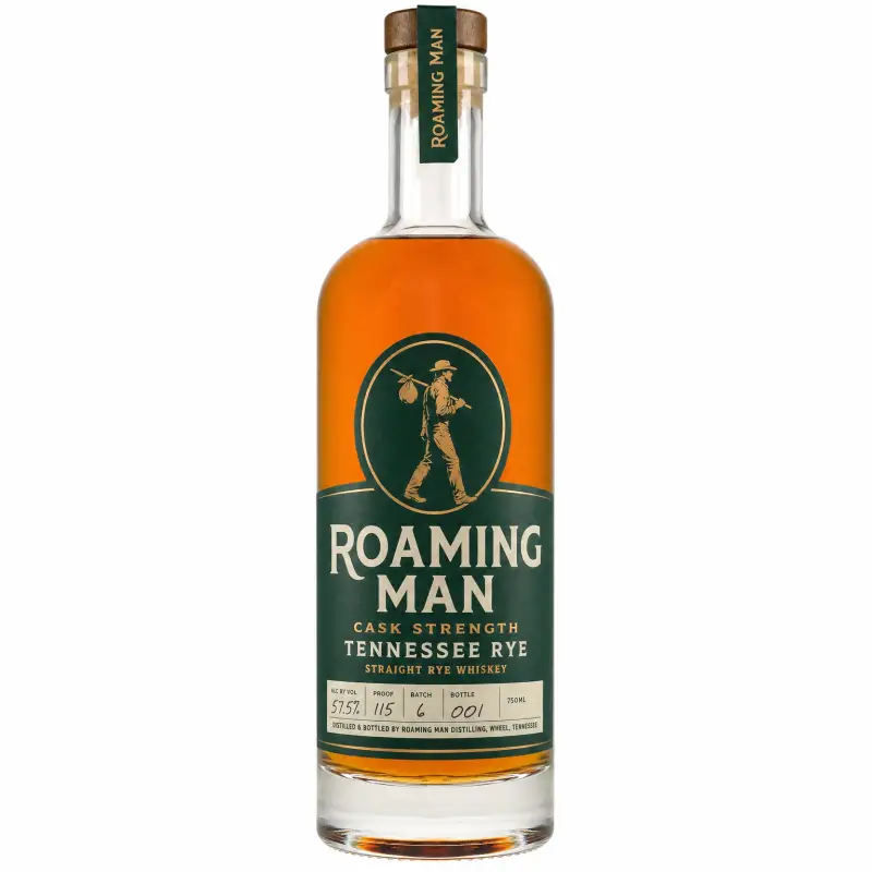 Roaming Man Cask Strength Tennessee Rye 750ml