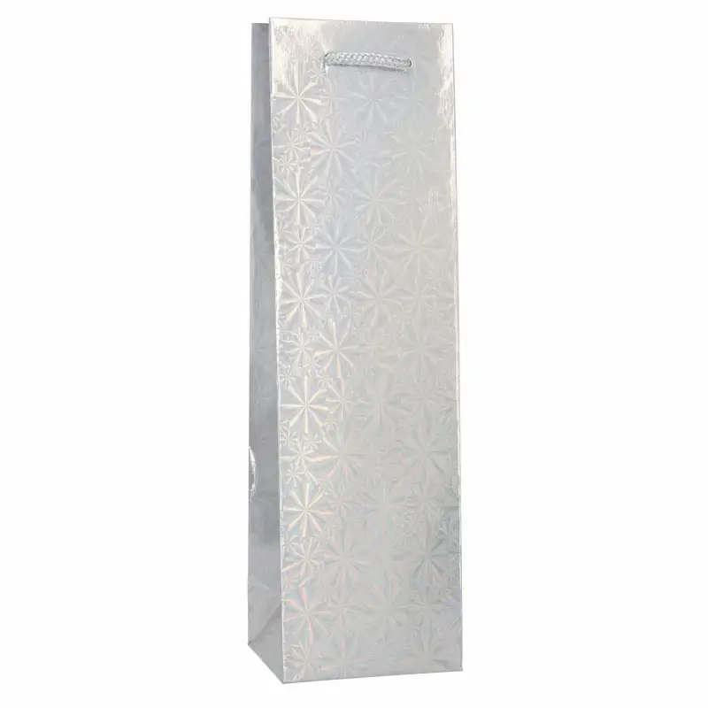SILVER FOIL GIFT BAG