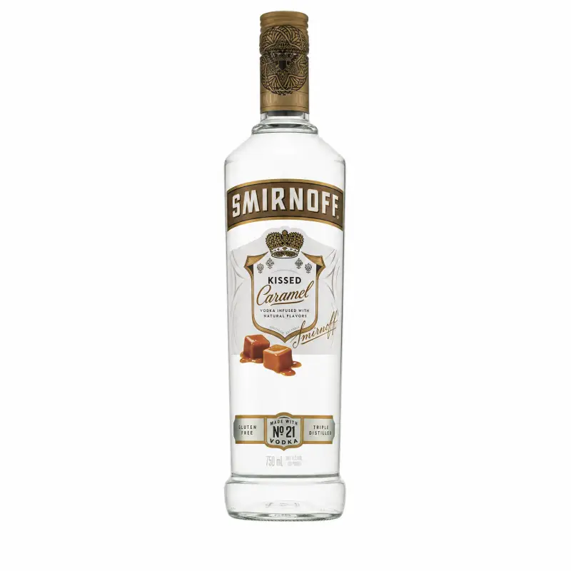 Smirnoff Kissed Caramel Vodka 750ml