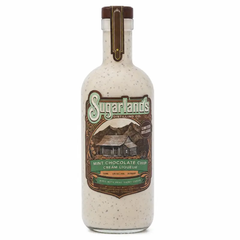 Sugarlands Mint Chocolate Chip Cream Liqueur 750ml