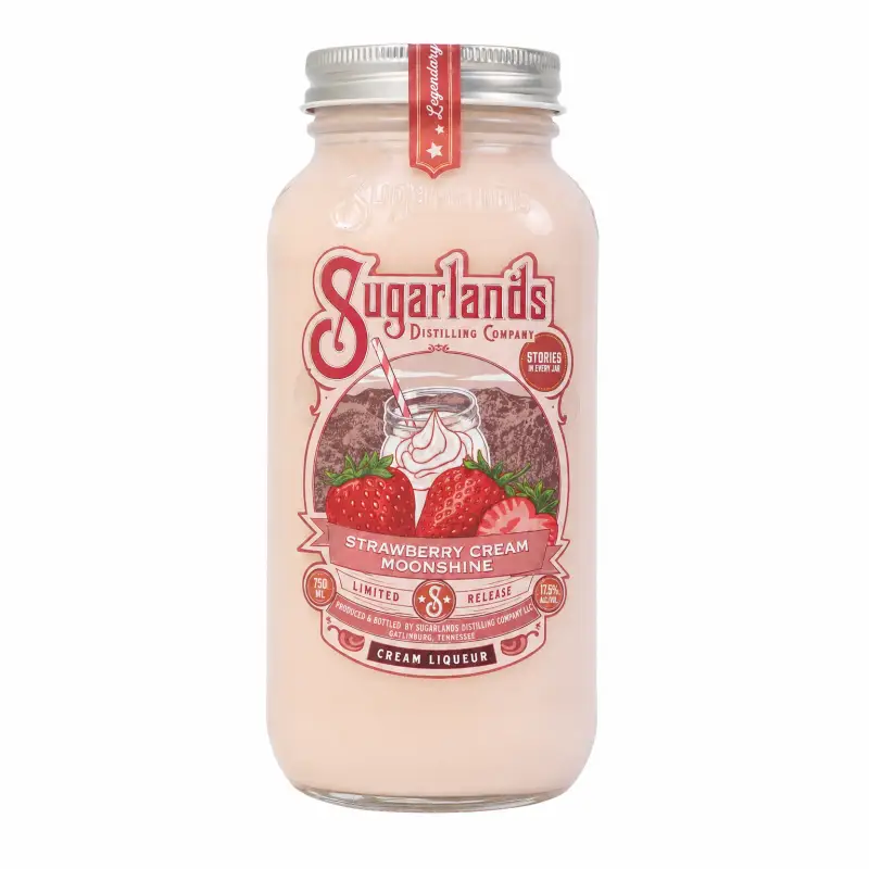 Sugarlands Strawberry Cream Moonshine 750ml