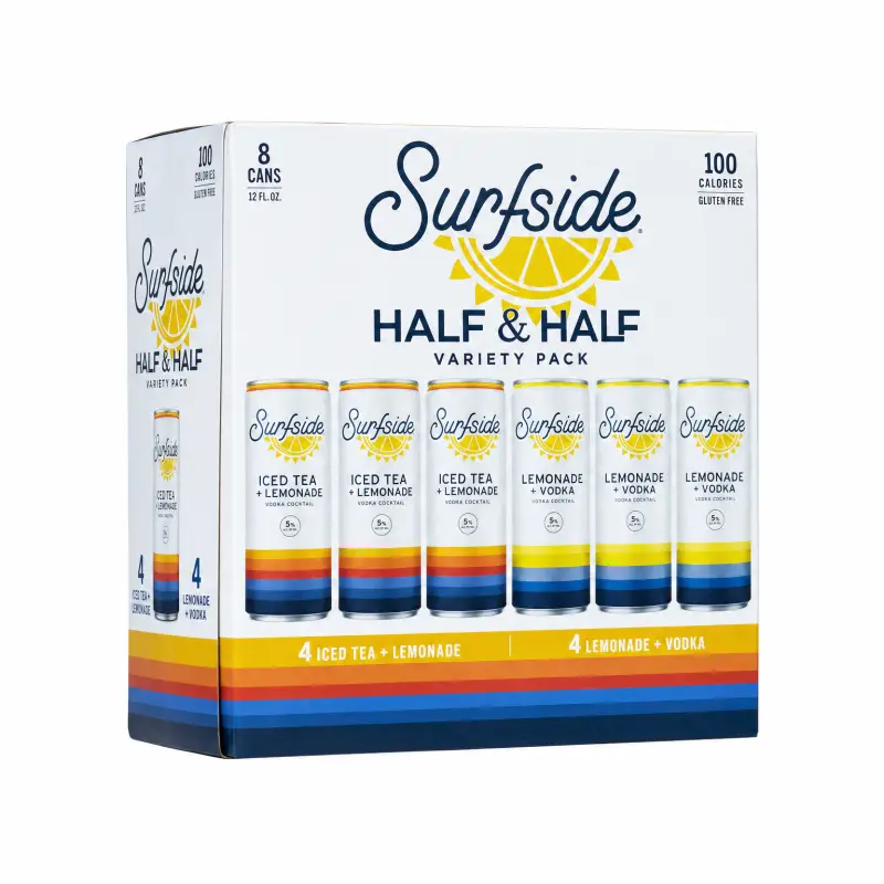 Surfside Half & Half Variety Pack 8 x 12oz Cans