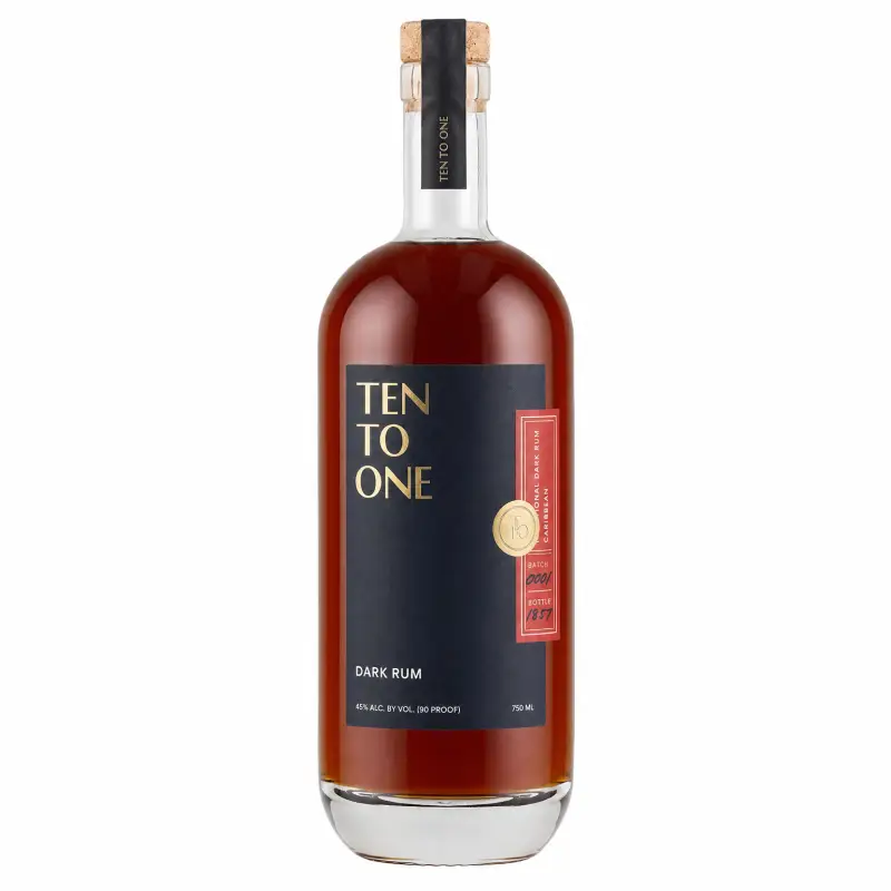 Ten To One Dark Rum 750ml