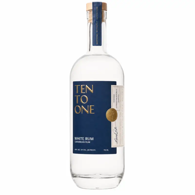 Ten To One White Rum 750ml