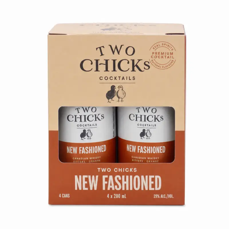 Two Chicks New Fashioned 4x200ml