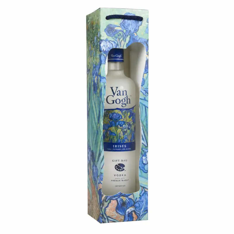 Van Gogh Irises Gift Bag 750ml