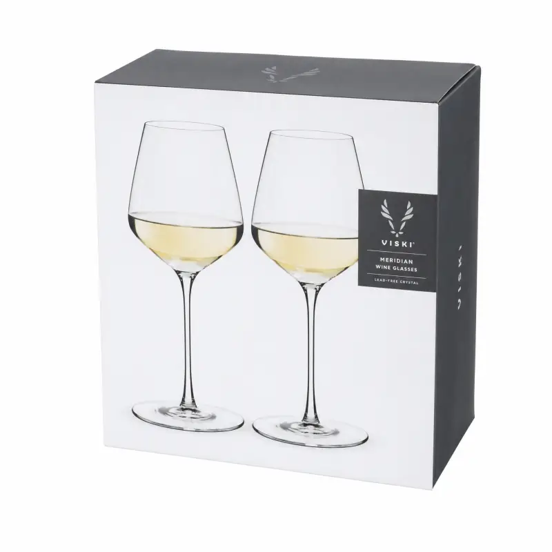 VISKI MERIDIAN WINE GLASS 2PK