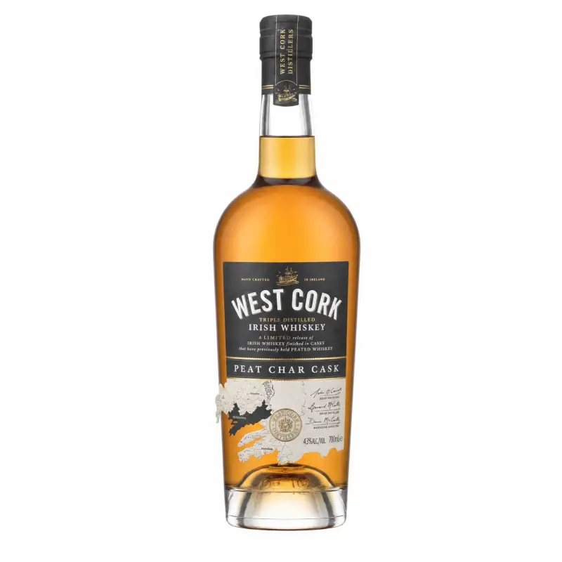West Cork Peat Char Cask 750ml