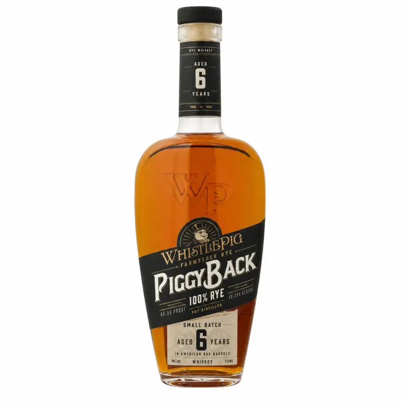 WhistlePig PiggyBack Small Batch Rye 750ml