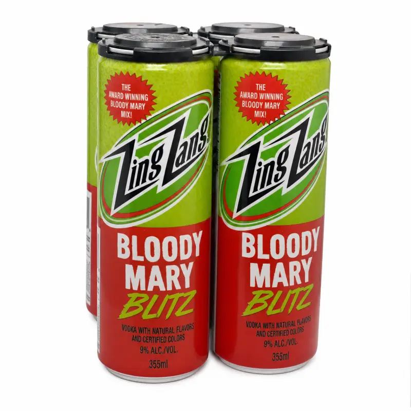 Zing Zang Bloody Mary Blitz 4pk Cans 355ml