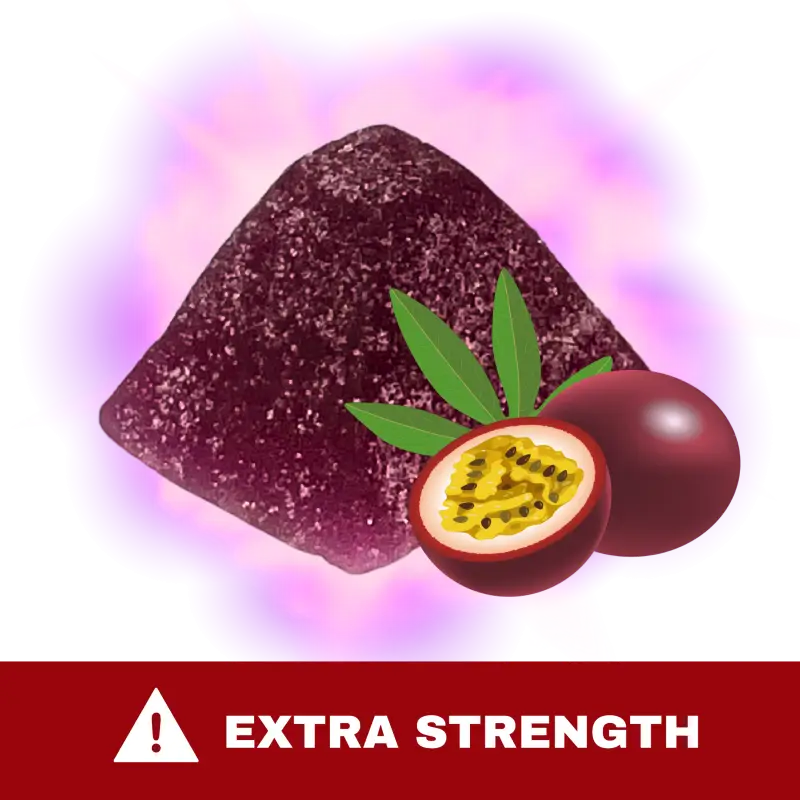 420 My Way™ | Passion Fruit, 50 mg ∆9 THC Pyramid