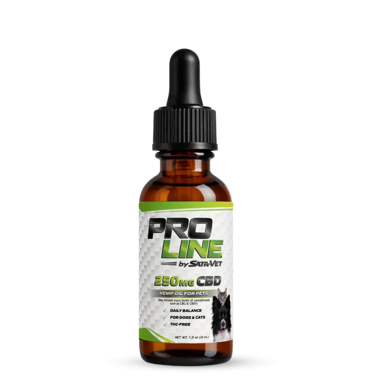 CBD Hemp Oil Tincture for Pets • 250 mg (30 mL)