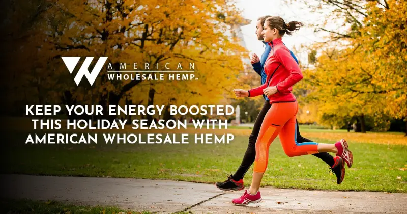 Keep your Energy Boosted this Holiday Season with American Wholesale Hemp