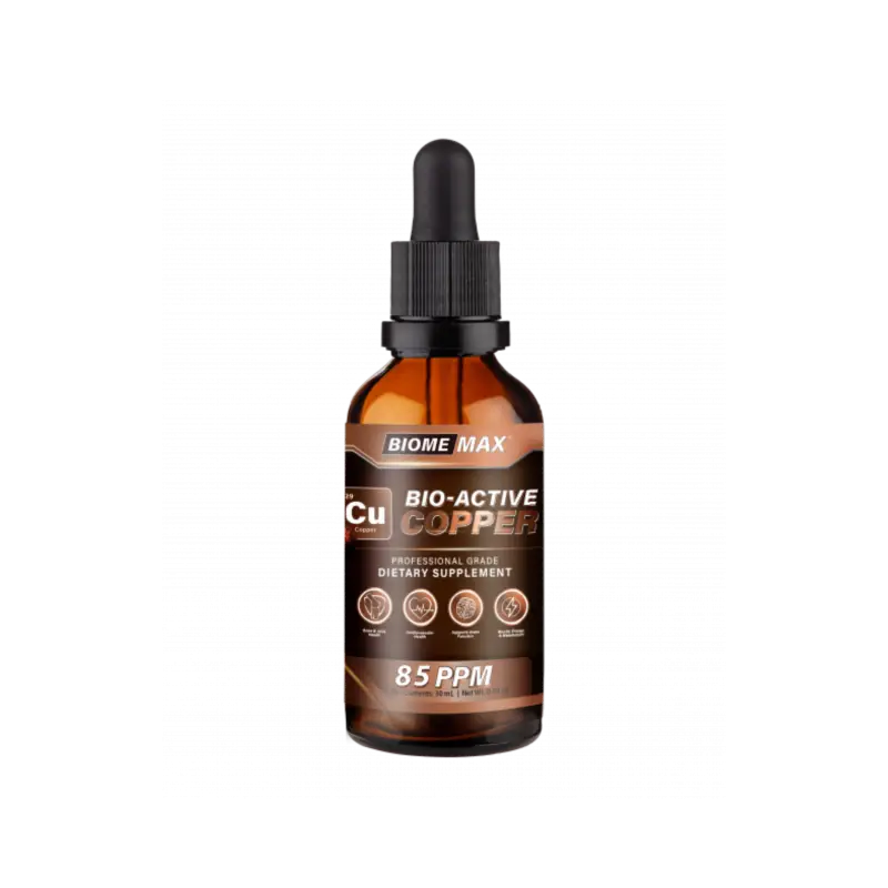 BiomeMax™ Bio-Active 99.99% Pure Colloidal Copper, 30 mL