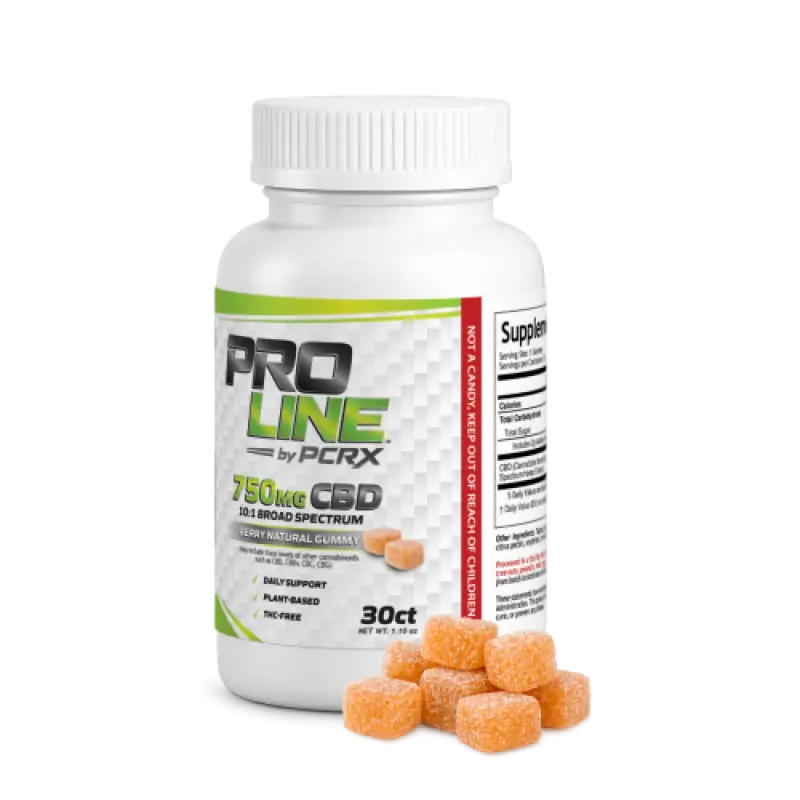 Berry Natural Gummies • 750 mg CBD, 30ct (THC-Free)