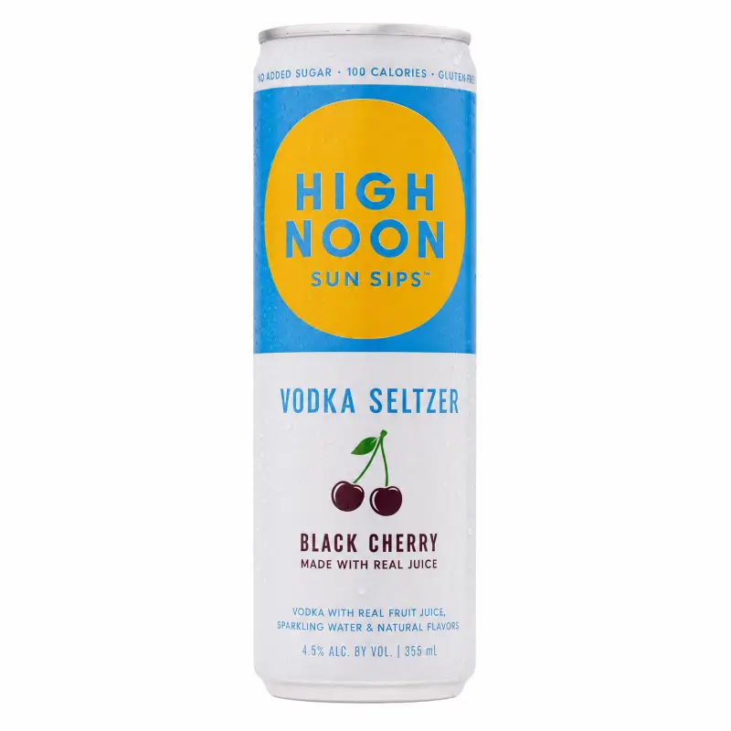High Noon Black Cherry Vodka Seltzer 355ml