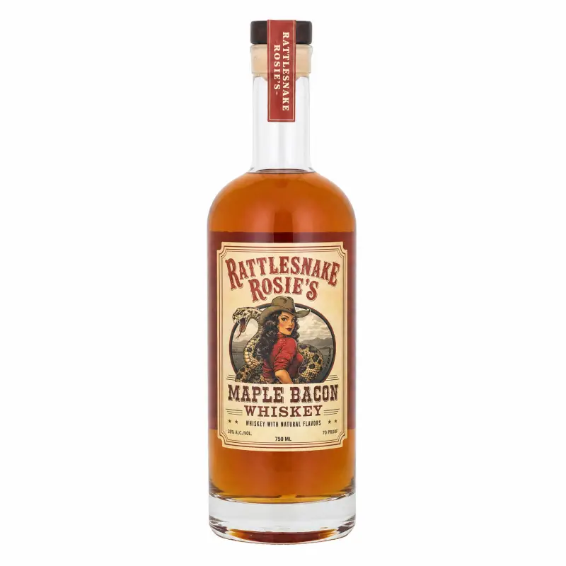 Rattlesnake Rosie's Maple Bacon Whiskey 750ml