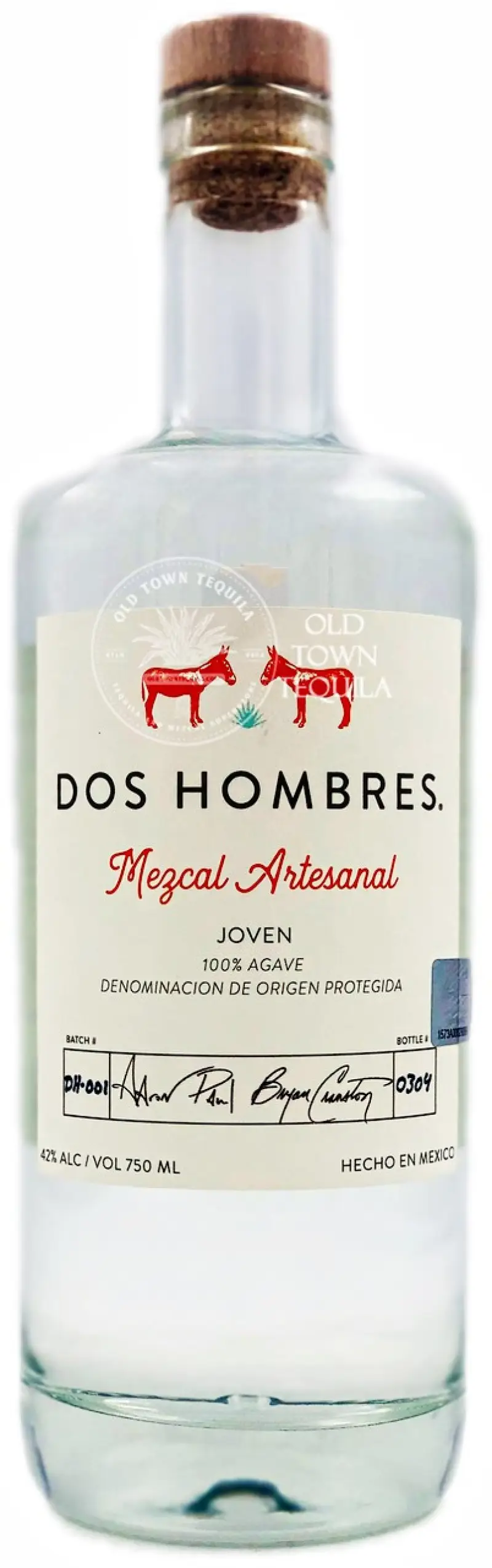 Dos Hombres Mezcal Espadín 750ml