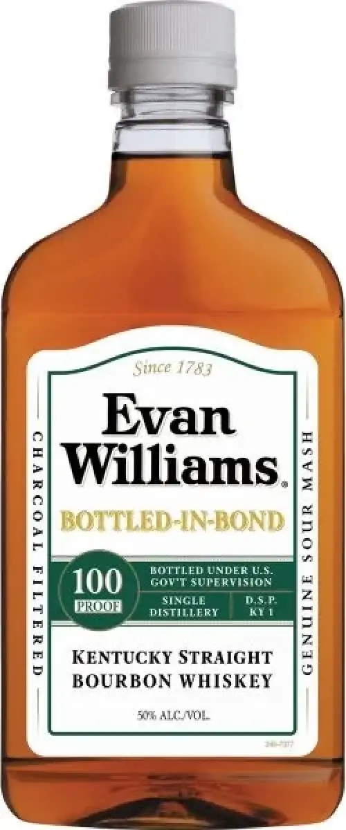 Evan Williams Bottled-In-Bond Kentucky Straight Bourbon Whiskey 375ml