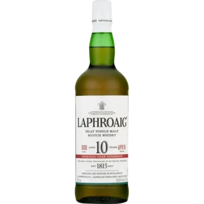 Laphroaig 10 Year Old Islay Single Malt Scotch Whisky 750ml