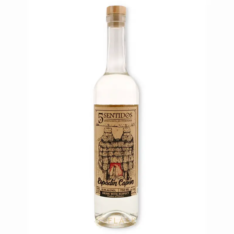 Cinco Sentidos Espadin Capon 750ml