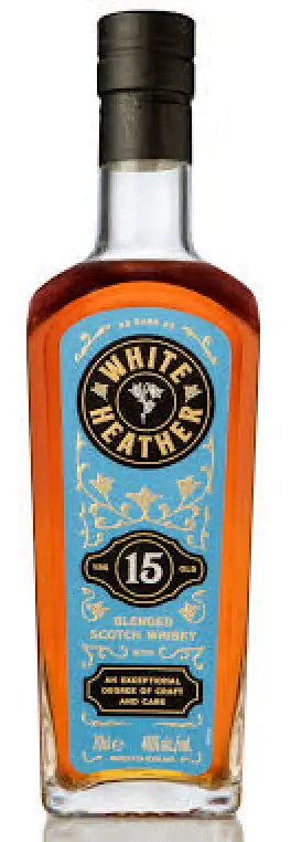 White Heather 15 Year Old Blended Scotch Whisky 700ml