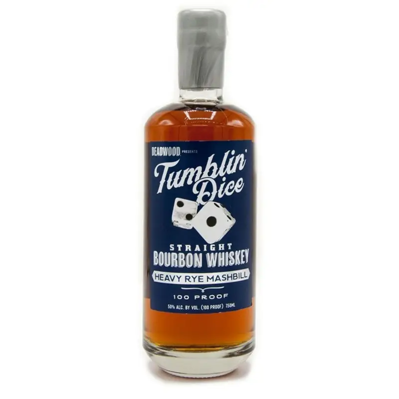 Deadwood Tumblin' Dice Straight Bourbon Whiskey 750ml