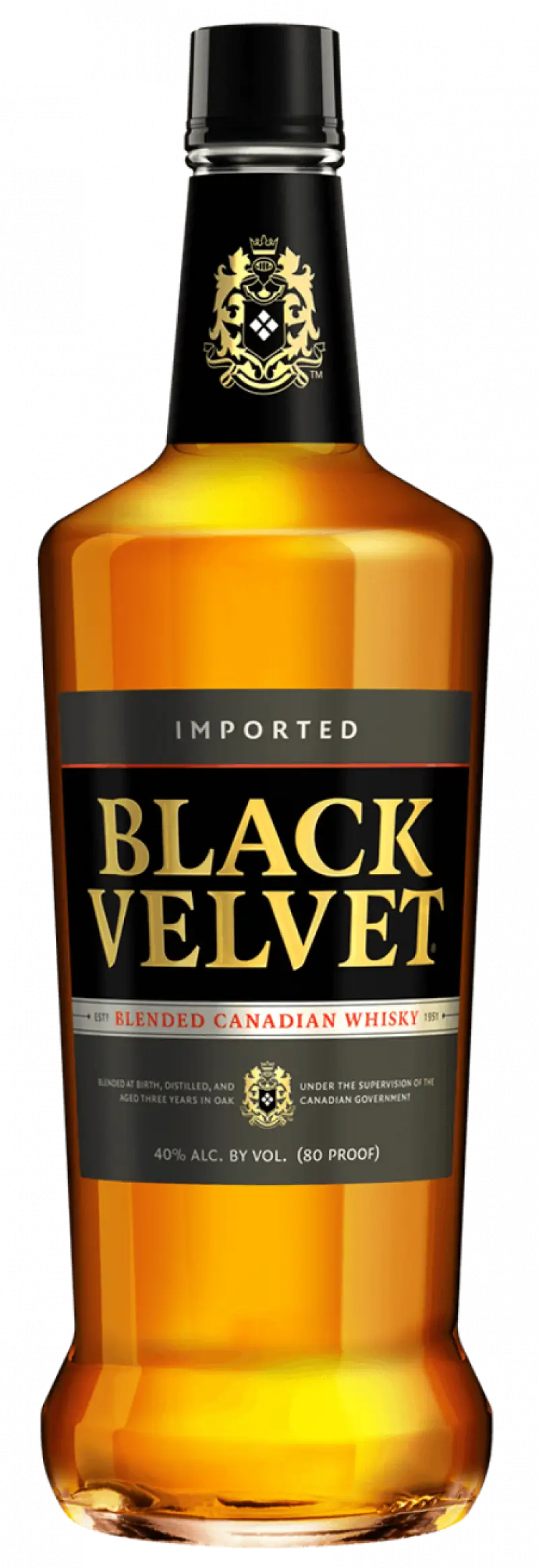 Black Velvet Canadian Whisky 1L