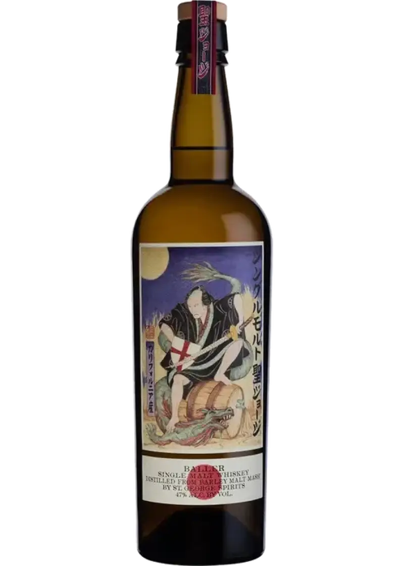 St. George Baller Single Malt Whiskey 750ml