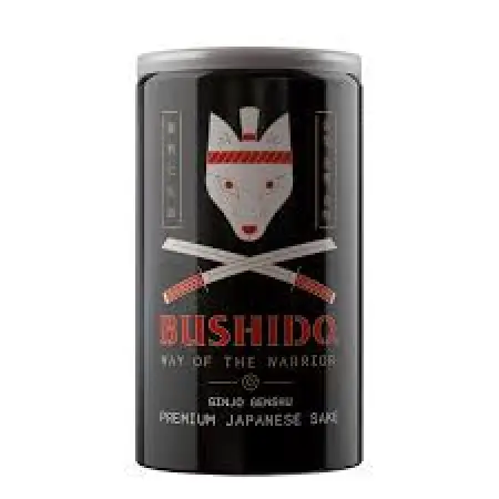 Bushido Way of the Warrior Junmai Genshu Sake 180ml