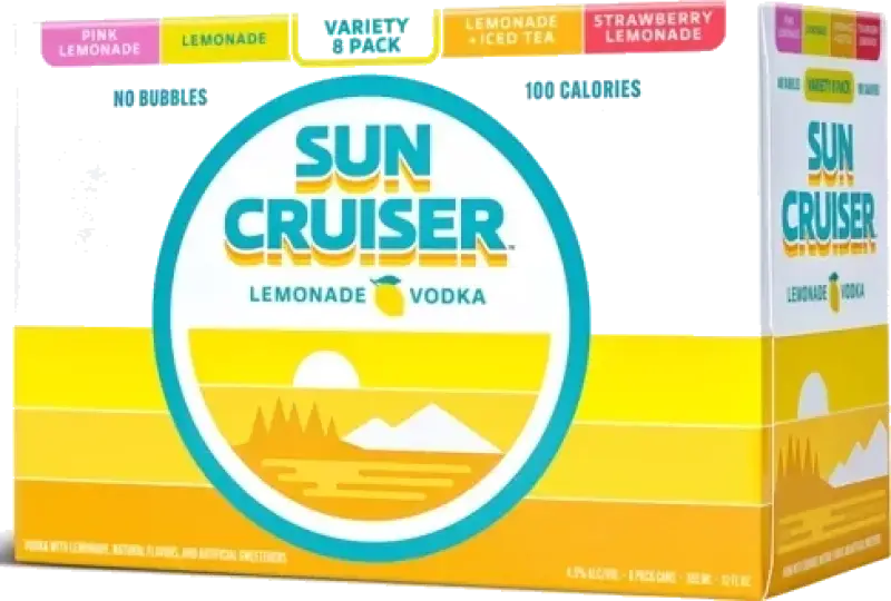 Sun Cruiser Lemonade Variety 8pk 12oz Cans