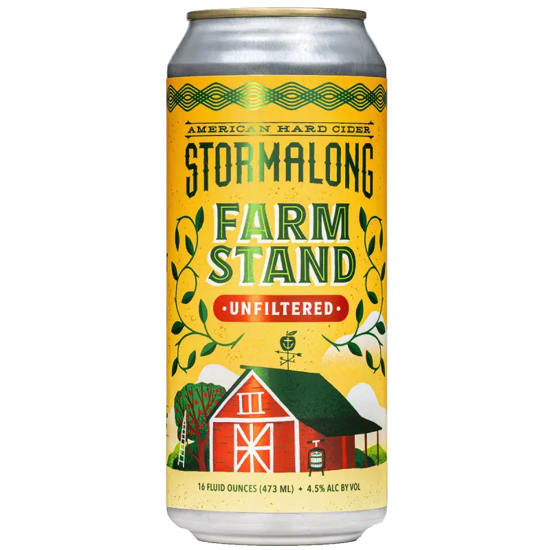 Stormalong Farmstand Unfiltered 4pk 16oz Cans