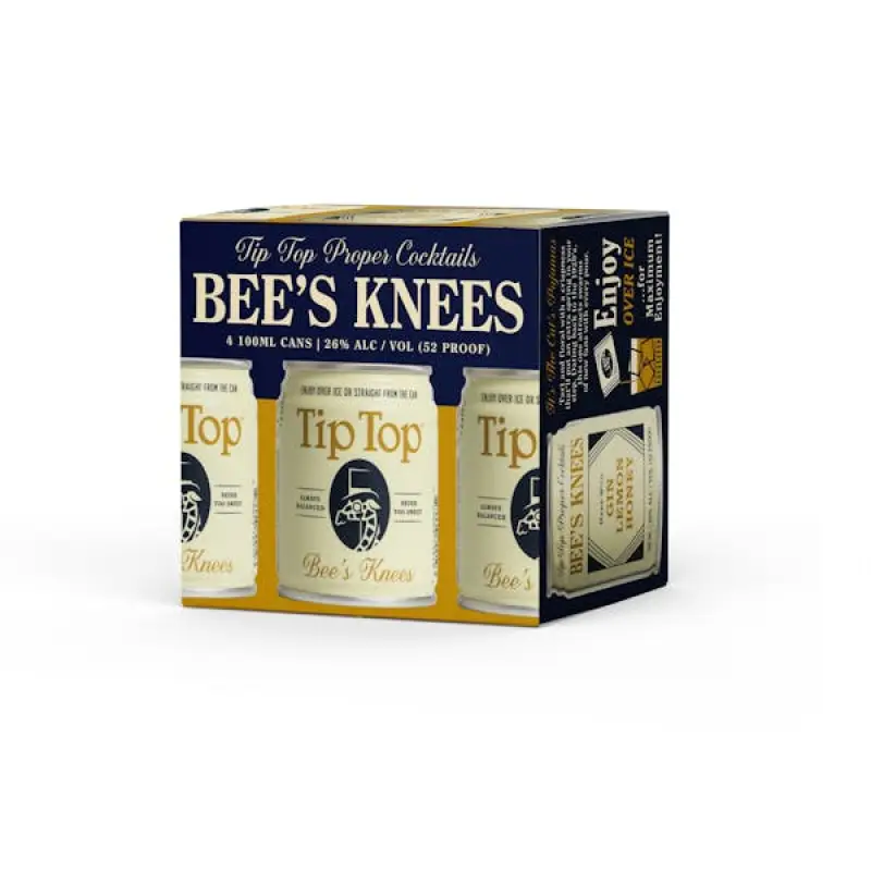 Tip Top Proper Cocktails Bee's Knees 4 x 100ml