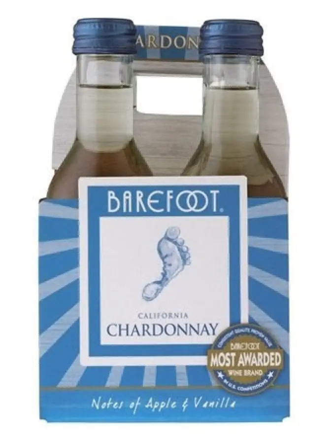 Barefoot Chardonnay 4 Pack 4 x 187ml
