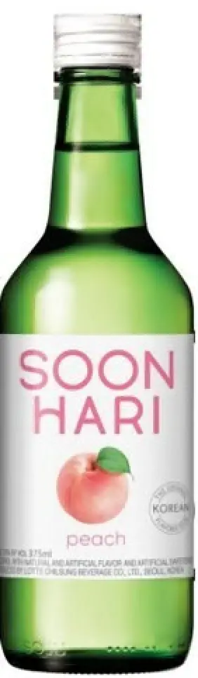 Soonhari Peach Soju 375ml